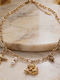 Sea Charms Gold Necklace Stainless Steel