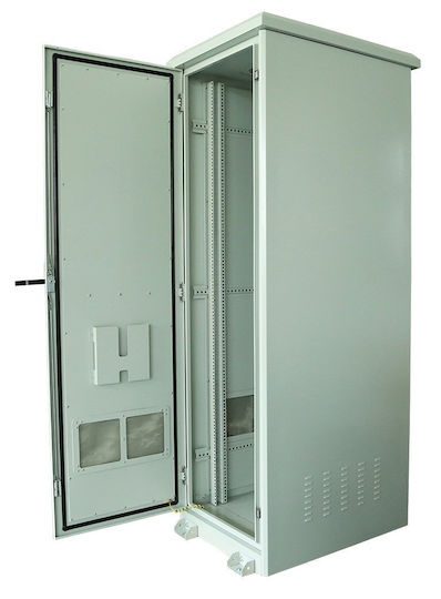 Netpro 19” Outdoor Ip65 Floor Cabinet 32u 80cm Np-ip65-c32u80