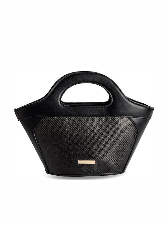 Straw Women's Handbag Black