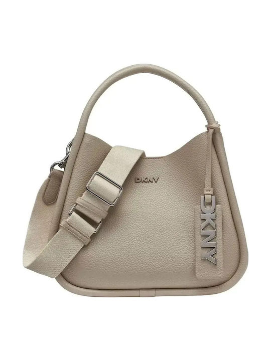 DKNY Damentasche Schulter Taupe