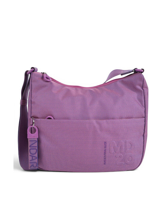 Fabric Women's Shoulder Bag Purple