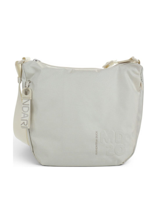 Mandarina Duck Fabric Women's Shoulder Bag White
