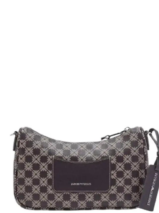 Emporio Armani Γυναικεία Τσάντα Ώμου Καφέ