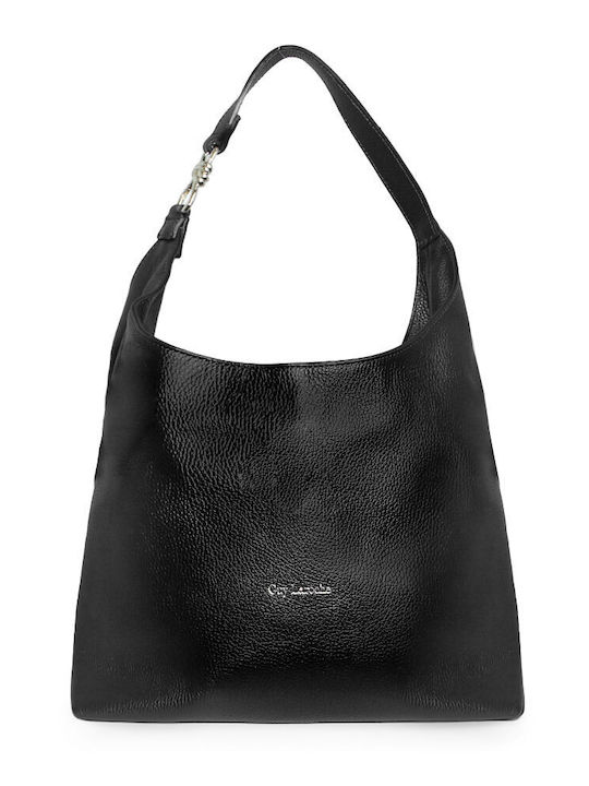 Guy Laroche Leather Women's Shoulder Bag Black