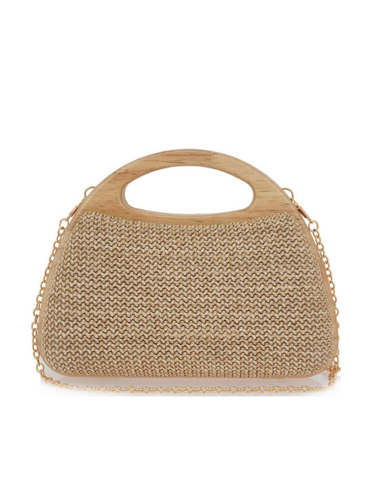 Exe Straw Women's Handbag Beige