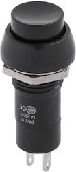 On-Off Switch 1A 250V Black Set 5 Pieces