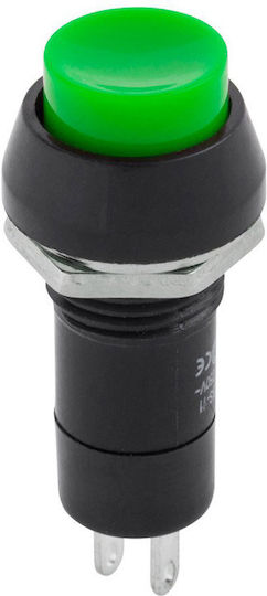 On-Off Switch 1A 250V Green Set of 5 Pieces