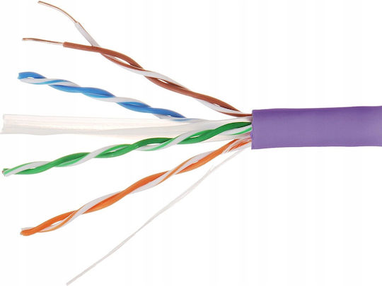 Dahua U/UTP Cat.6 (Gigabit) Καλώδιο Δικτύου Ethernet 305m Μωβ