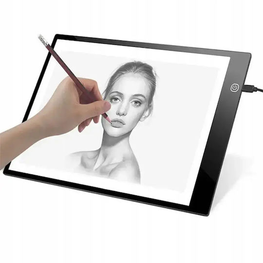 Illuminated Led Tablet A4 Drawing Painting Adjustable Brightness