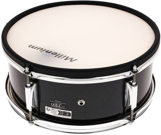 Millenium Wooden Snare Drum Ps-13 13" x 5" Black
