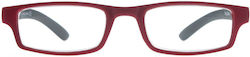 Frog Optical Lesebrillen +3.25 in Burgundisches Farbe