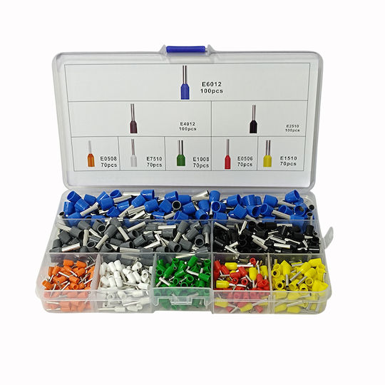 SKS Tools Ακροδέκτες Ακίδος (40000411) σε σετ των 650τμχ
