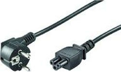 Microconnect Cablu IEC C5 - Schuko 1m Negru PE010810