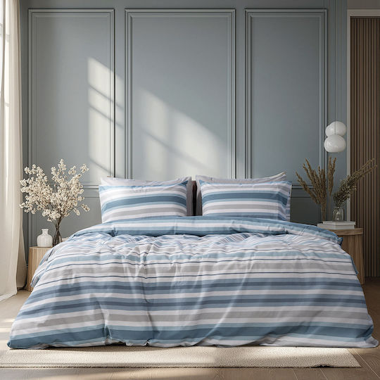 Beauty Home 12561 Σετ Μονό 3τμχ 170x260εκ. Σιέλ