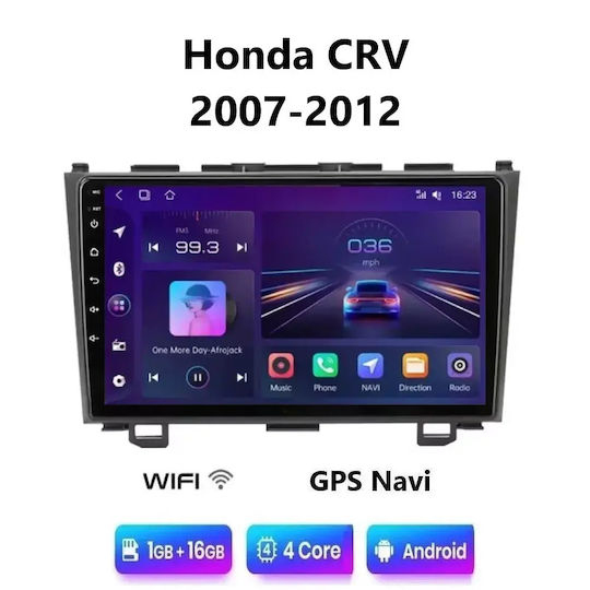 Auto-Audiosystem für Honda CR-V 2007-2012 (Bluetooth/USB/WiFi/GPS/Apple CarPlay/Android Auto) mit 9 Zoll Touchscreen
