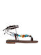 Women's Flat Sandals Brown