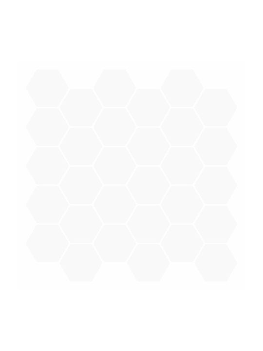 Vidaxl Шестоъгълни Плочки 10 Броя Бели 30 X 30 ...