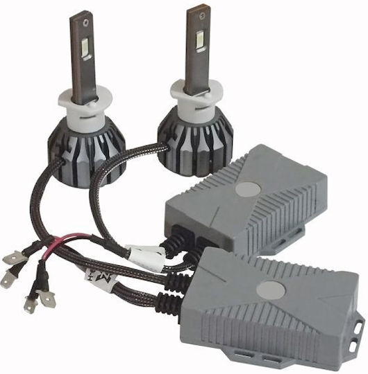 Front Car Lights H4 LED Full Canbus 72W 2x36W 6500K Bulbs Pt Series 2 Pieces