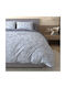 Charalambidis Textiles Salonica Pillowcase Set Blue 52x72cm