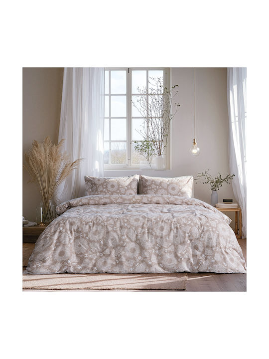 Beauty Home 12568 Σετ Μαξιλαροθήκες με Φάσα Μπεζ 51x73εκ.