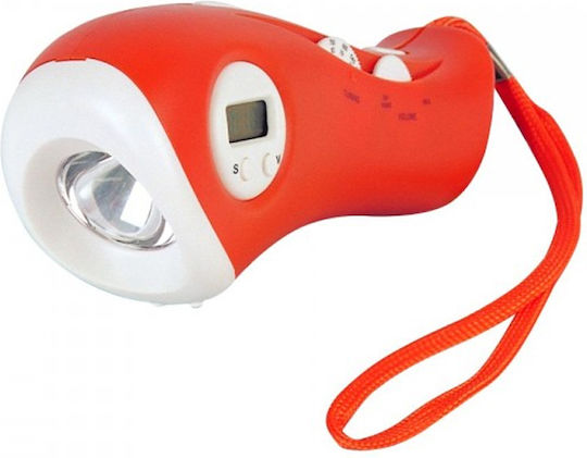 Bestway Lanternă LED cu Baterie pentru Camping cu Lanternă și Radio Portocalie