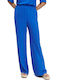 Damenhose mit Gummiband Blau