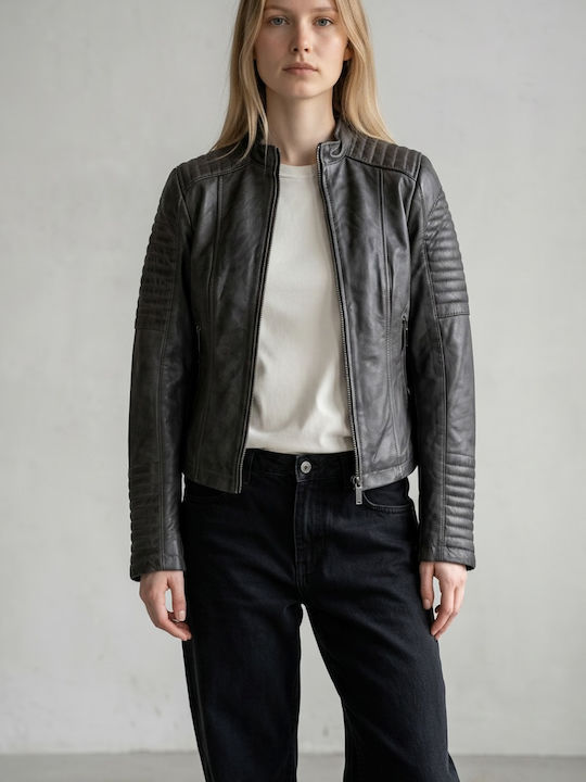 Newton Leather Δερμάτινο Γυναικείο Biker Jacket...