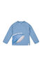 Little Dutch Kids Swimwear Rashguard With Long Sleeve Ocean Blue