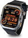 AGM Legion 3 Αδιάβροχο Smartwatch με Παλμογράφο (Μαύρο)