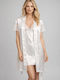 Milena by Paris Summer Women's Robe White 005380-White
