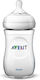 Philips Plastic Baby Bottle Natural Anti-colic with Silicone Teat for 1+ Months White 260ml