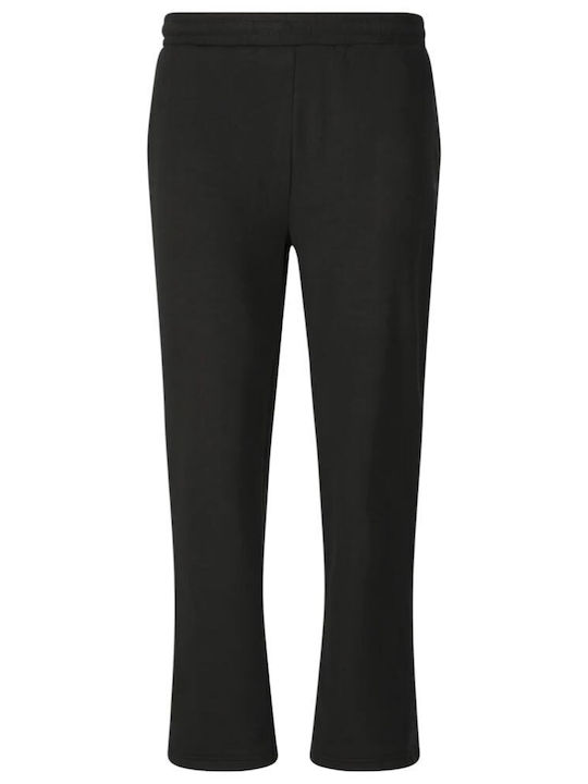 Herren-Sweatpants Jogginghose Ohne Elastik Schwarz