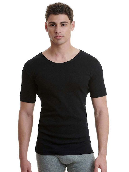 Herrenunterhemden in Schwarz Farbe 2Pack