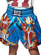 Παιδικό Σορτς Kick Thai Leone Hero Abj02 Light Blue