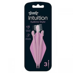 Wilkinson Sword Set with Make Up Brushes for Eyebrows 3 Pieces