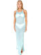 Comfort Women's Beachwear Dress Sky Blue