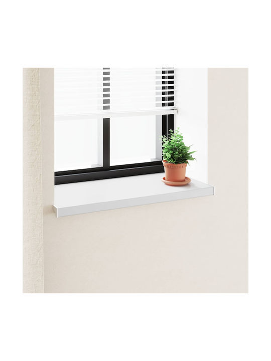 vidaXL Περβάζι Παράθυρου PVC Π100xΥ45cm
