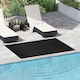 vidaXL Elastic Plastic Floor (price per sq m)