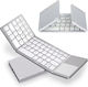 DB-0023 Wireless Bluetooth Keyboard with Touchpad English US Silver