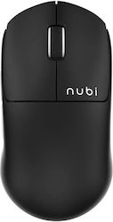 Nubi NM1 Kabellose & Verkabelte Maus Schwarz Nubi NM1 Kabellose & Verkabelte Maus Schwarz