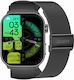 Men's Smartwatch Gravity Gt28-1 Strap + Bracelet Black