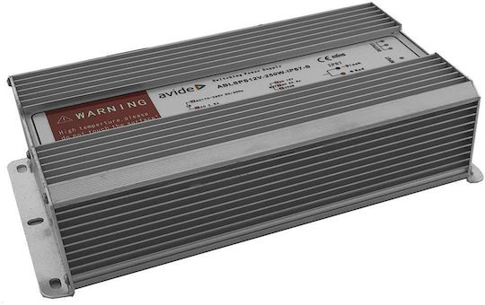 Avide Adjustable LED Power Supply Waterproof IP67 Power 250W with Output Voltage 24V