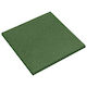 vidaXL Rubber Garden Floor Tile 50x50cm 18 Pieces