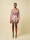 Mini Skirt Floral Floral