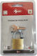 Silca Brass Padlock with Key 30mm 3 Pieces