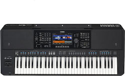 Yamaha Αρμόνιο PSR-SX720+ με 61 Βαρυκεντρισμένα Πλήκτρα Μαύρο