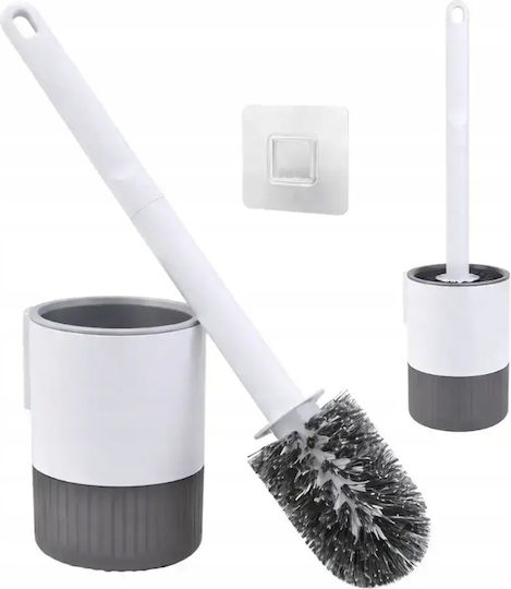 Verk Group Perie de Toaletă din Plastic pentru Baie Albă