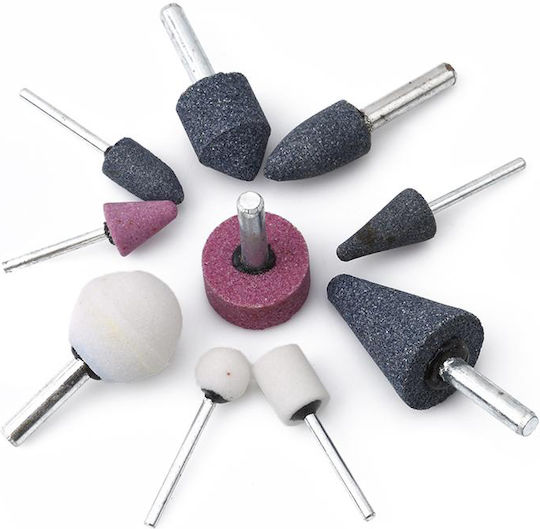 Grinding Stones Drill Multitool 6mm 3mm Set 10 Pieces