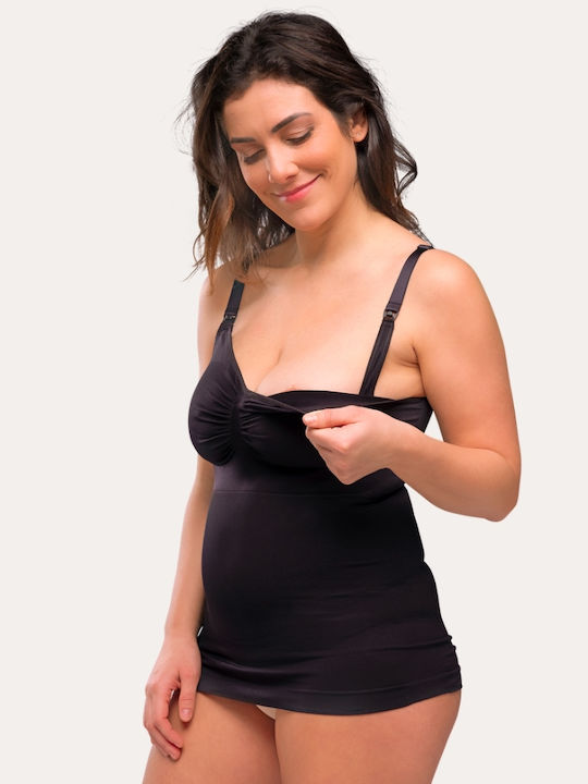 Carriwell Seamless Nursing Top Bra Black M Cw152111