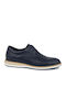 Herren Freizeitschuhe Leder Anatomic Blau